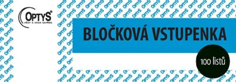Termék főképe Bločková vstupenka, 100 listů 1267