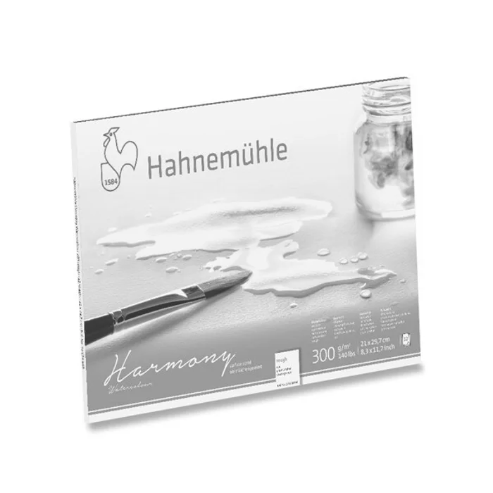 Termék főképe Blok Hahnemühle Harmony Watercolour rough A4, 12 listů