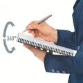 Leitz WOW A5 pad, PP, vonalas, rózsaszín