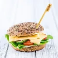 Bambusz hústű "VEGAN" 9cm [250 db]