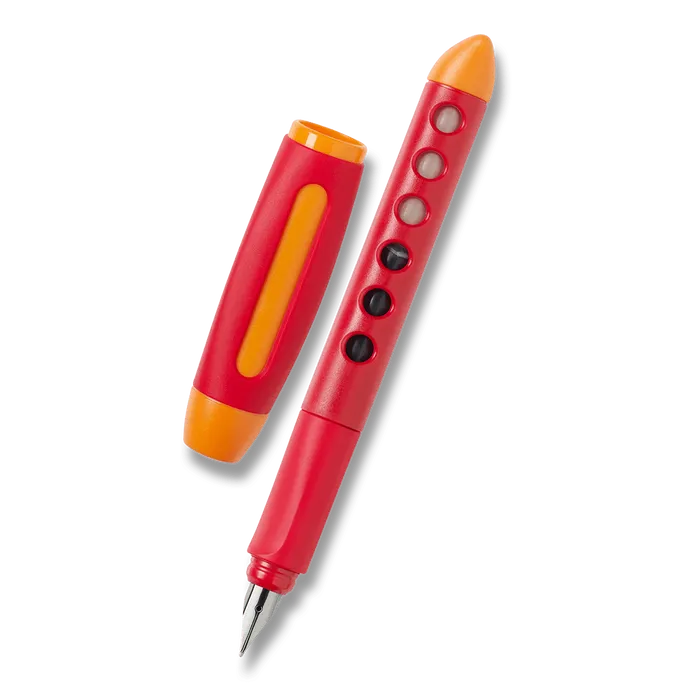 Termék főképe Bombičkové pero Faber- Castell Scribolino pro leváky, červená