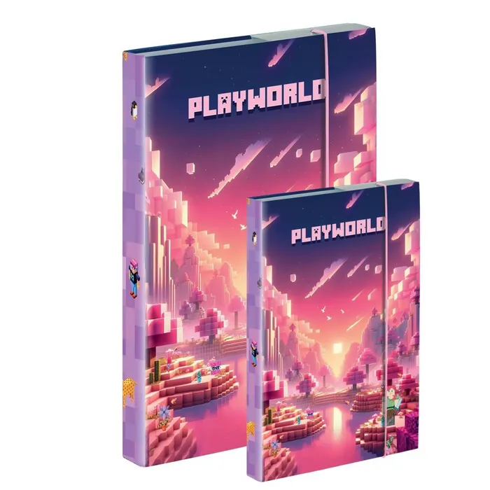 Termék főképe Box A4+A5 Playworld Girl