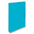 PP doboz gumival A4 Lines kék
