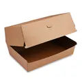 Burgeres doboz Plus (PAP FSC Mix) zsírálló kraft 195 x 135 x 100 mm [50 db]