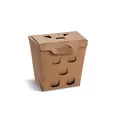Sültkrumplis doboz (PAP FSC Mix) zsírálló kraft `150 g` [50 db]