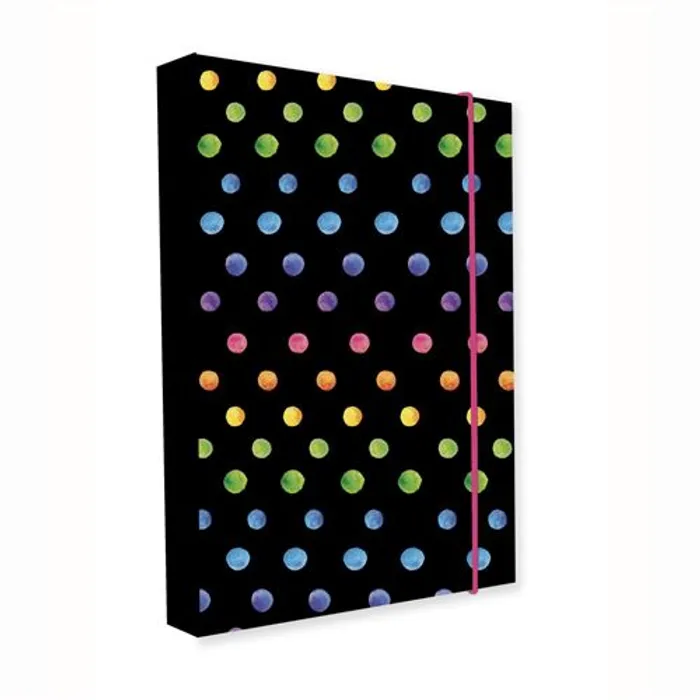 Termék főképe Box na sešity A4 Jumbo Dots Colors