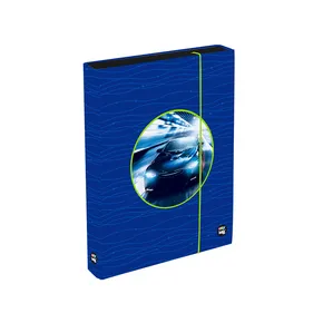 Notebook doboz A4 Jumbo OXY Sherpy Blue