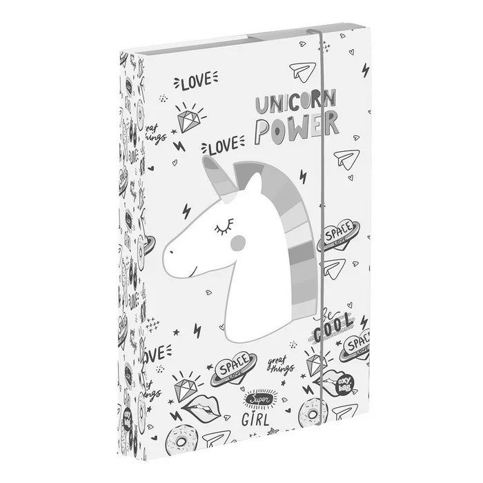 Termék főképe Box na sešity A5 Jumbo Unicorn iconic