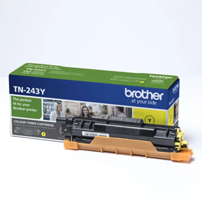 Termék főképe Brother originální toner TN243Y, yellow, 1000str., Brother DCP-L3500, MFC-L3730, MFC-L374