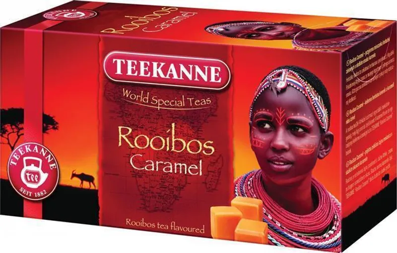 Termék főképe Bylinný čaj "Rooibos Caramel", karamel, 20x1,75g, TEEKANNE