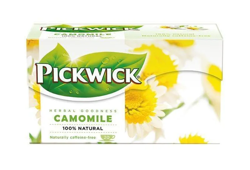 Termék főképe Čaj, bylinný, 20x1,5 g, PICKWICK, heřmánkový