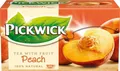 Tea, fekete, 20x1,5 g, PICKWICK, barack