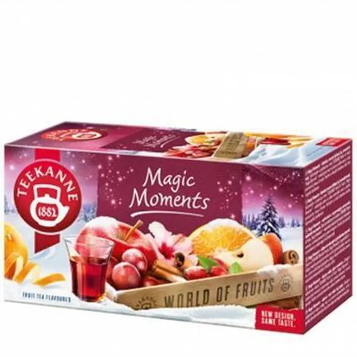 Termék főképe Čaj ovocný, 20x2,5 g, TEEKANNE, "Magic moments"