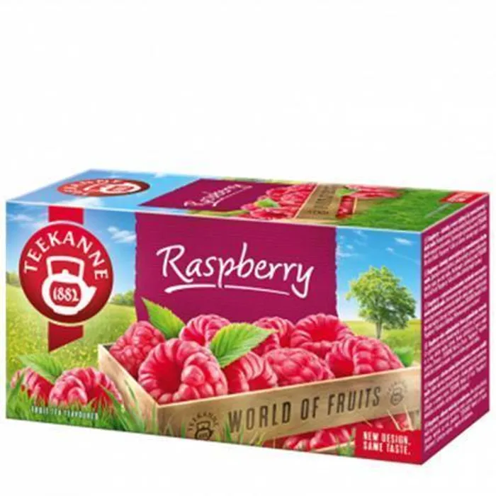 Termék főképe Čaj ovocný, 20x2,5 g, TEEKANNE, maliny