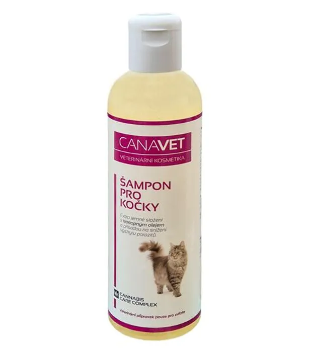 Termék főképe CANAVET šampon pro kočky s antipar.přísadou Canabis CC 250ml