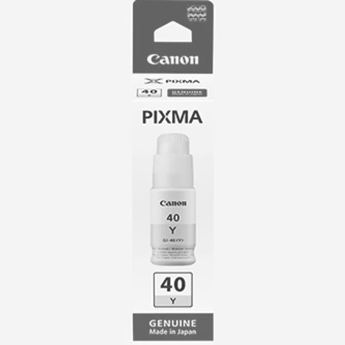 Termék főképe Canon originální ink 3402C001, yellow, 7700str., 70ml, GI-40 Y, Canon PIXMA G5040,G6040