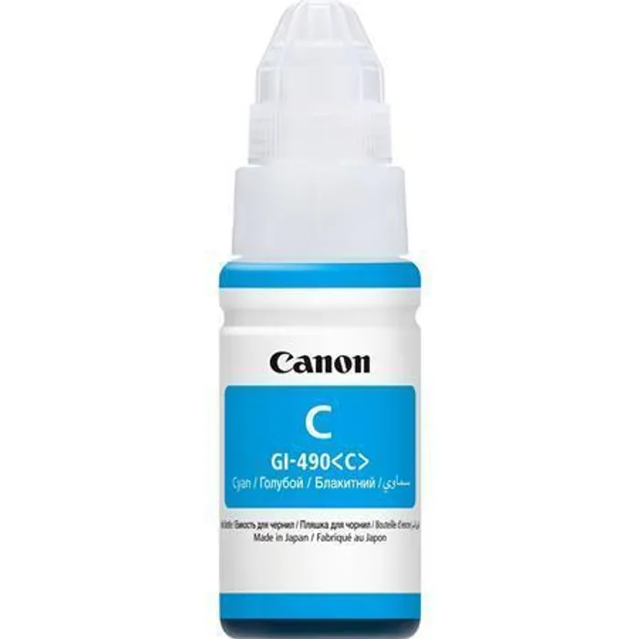 Termék főképe Canon originální ink GI-490 C, cyan, 7000str., 70ml, 0664C001, Canon PIXMA G1400, G2400,