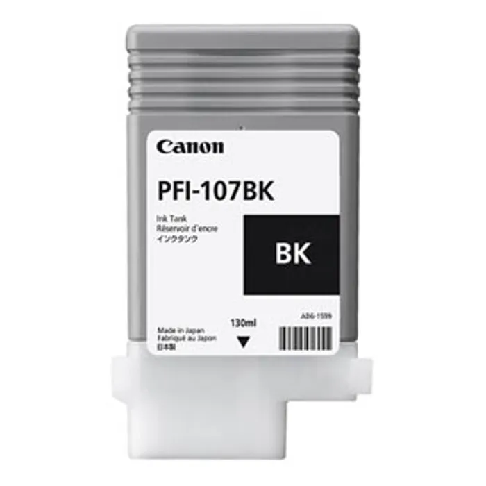 Termék főképe Canon originální ink PFI107BK, black, 130ml, 6705B001, Canon iPF-680, 685, 780, 785