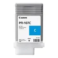 Canon eredeti tinta PFI107C, cián, 130 ml, 6706B001, Canon iPF-680, 685, 780, 785