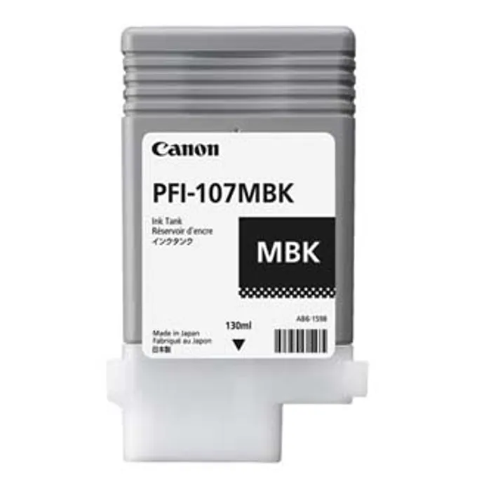 Termék főképe Canon originální ink PFI107MBK, matte black, 130ml, 6704B001, Canon iPF-680, 685, 780, 78