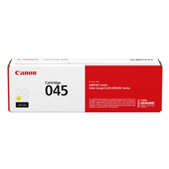 Termék főképe Canon originální toner 045Y, yellow, 1300str., 1239C002, Canon LBP613Cdw, 611Cn, MFP635Cx