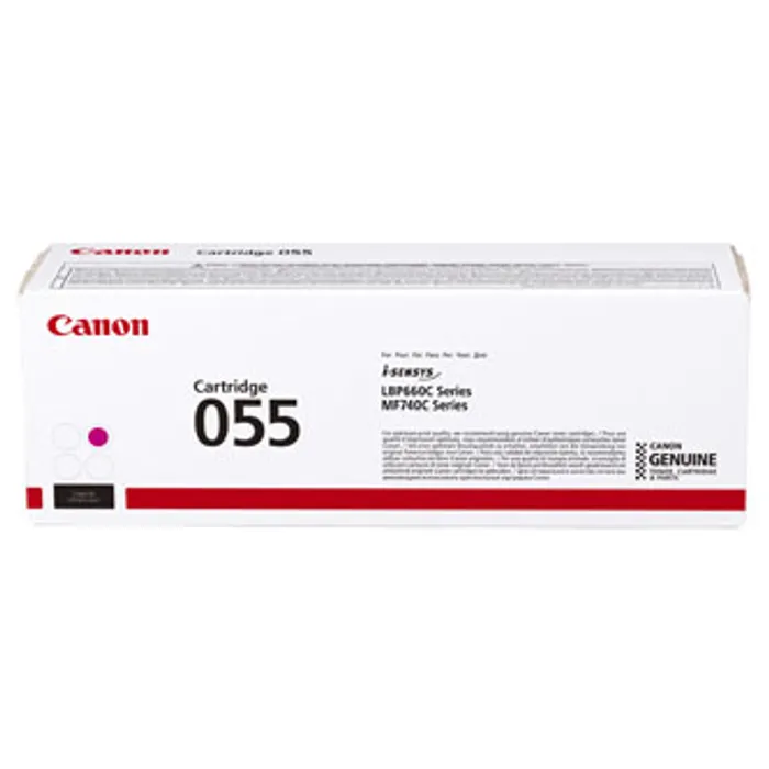 Termék főképe Canon originální toner 055M, magenta, 2100str., 3014C002, Canon MF742Cdw, MF744Cdw, MF746