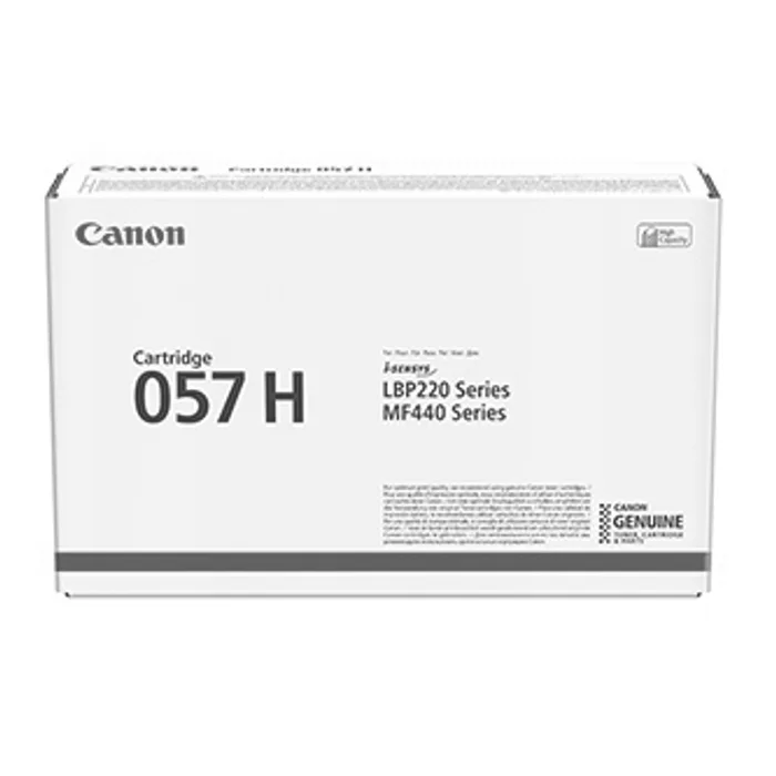 Termék főképe Canon originální toner 057H, black, 10000str., 3010C002, high capacity, Canon LBP228, LBP