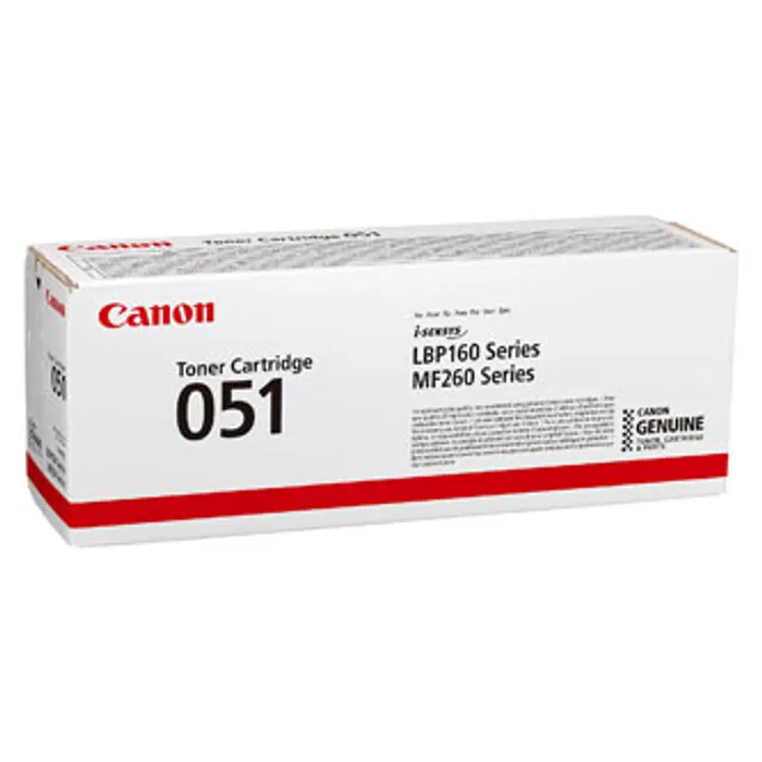 Termék főképe Canon originální toner CRG051, black, 1700str., 2168C002, Canon LBP162dw, MF269dw, MF267d