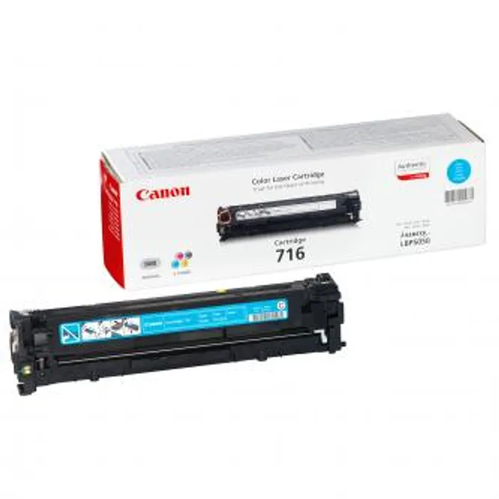 Termék főképe Canon originální toner CRG716, cyan, 1500str., 1979B002, Canon LBP-5050, 5050n, MF-8050,