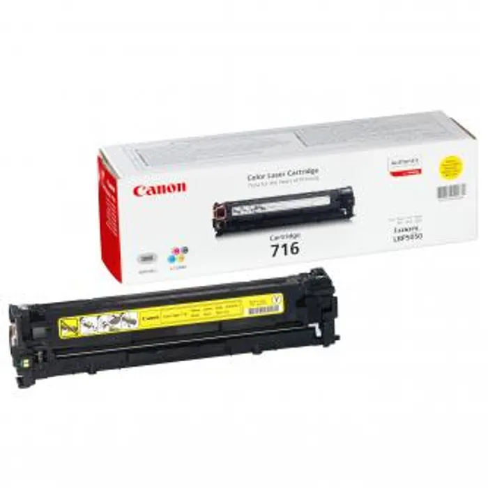Termék főképe Canon originální toner CRG716, yellow, 1500str., 1977B002, Canon LBP-5050, 5050n, MF-8050