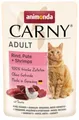 Következő termékkép Carny Adult 85 g marhahús, pulyka+sirályok, macskák számára készült tasak