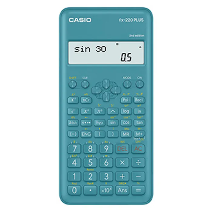 Termék főképe Casio Kalkulačka FX 220 PLUS 2E CASIO, modrá, školní