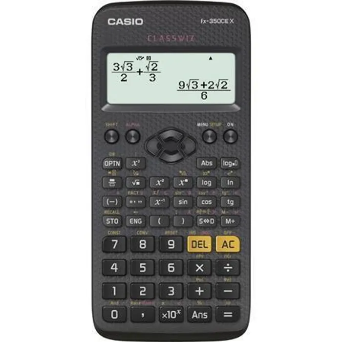 Termék főképe Casio Kalkulačka FX 350 CE X, černá, školní