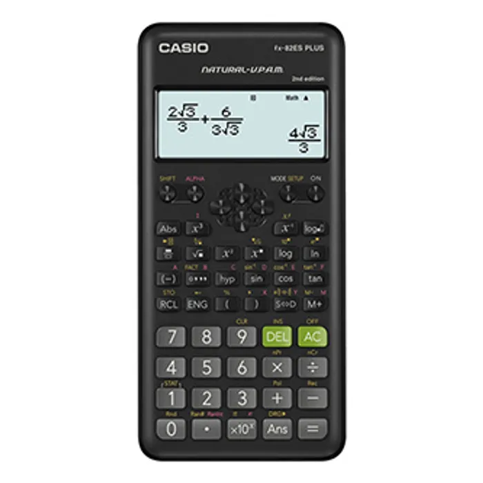 Termék főképe Casio Kalkulačka FX 82ES PLUS E2, černá, školní