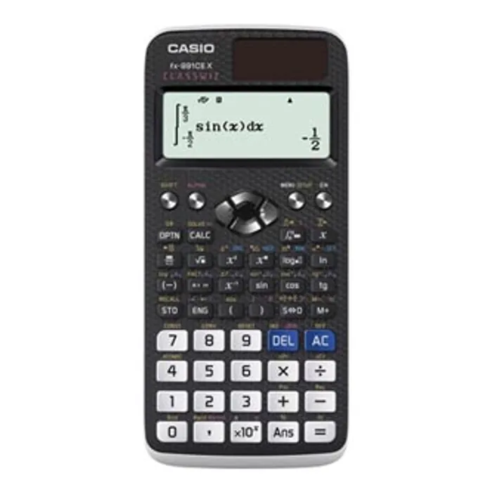 Termék főképe Casio Kalkulačka FX 991 CE X, černá, školní, Bílý rámeček