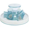 Cat Activity Tunnel Feeder - etető alagutakkal, körülbelül 28 × 14 cm