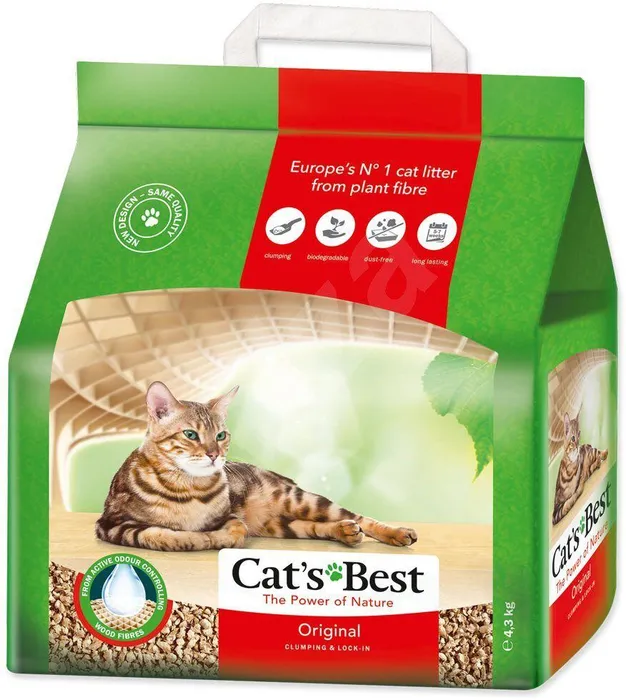 Termék főképe Cats Best ORIGINAL (ÖKO PLUS) 10 L / 4,3 kg