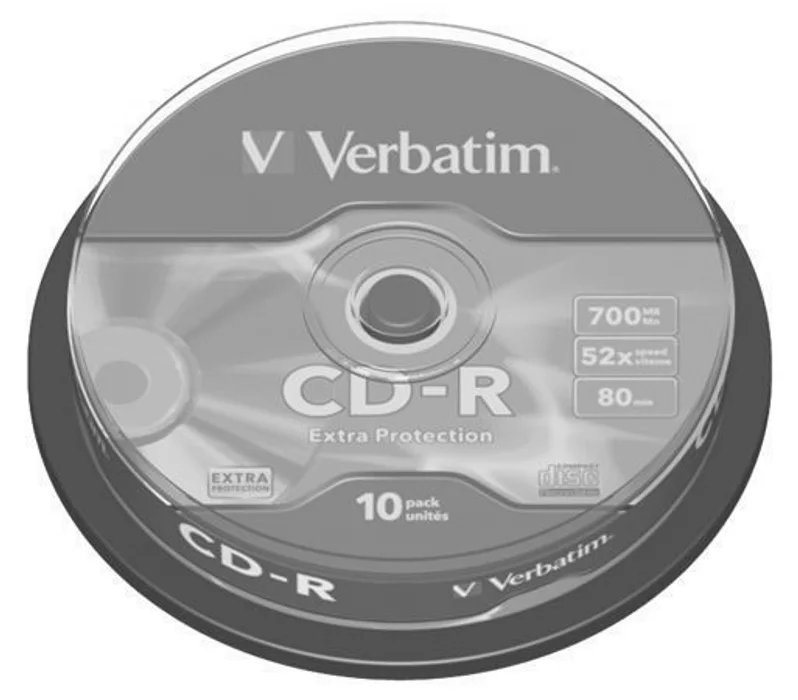 Termék főképe CD-R 700MB, 80min., 52x, DL Extra Protection, Verbatim, 10-cake