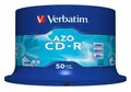 Következő termékkép CD-R 700 MB, 80 perc, 52x, DLP Crystal AZO, Verbatim, 50 torta
