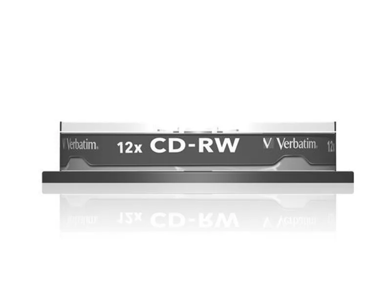 Termék főképe CD-RW 700MB, 8-10x, Verbatim, 10-cake