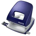 Teljesen fém asztali lyukasztó Leitz NeXXt Style 5006, titánkék