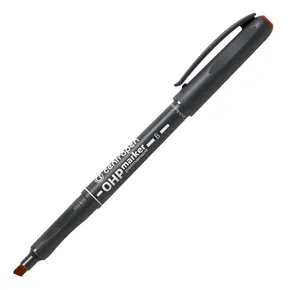 Permanent marker Centropen OHP 2638 B piros – vágott hegy 1–3 mm