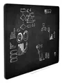 Következő termékkép Černá bezrámová magnetická tabule na křídy - Qboard 117 x 87 cm