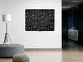 Következő termékkép Černá bezrámová magnetická tabule na křídy - Qboard 87 x 57 cm