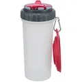 Következő termékkép Utazótartály vízhez és takarmányhoz, tállal, 2 × 0,35 l/o11 × 23 cm