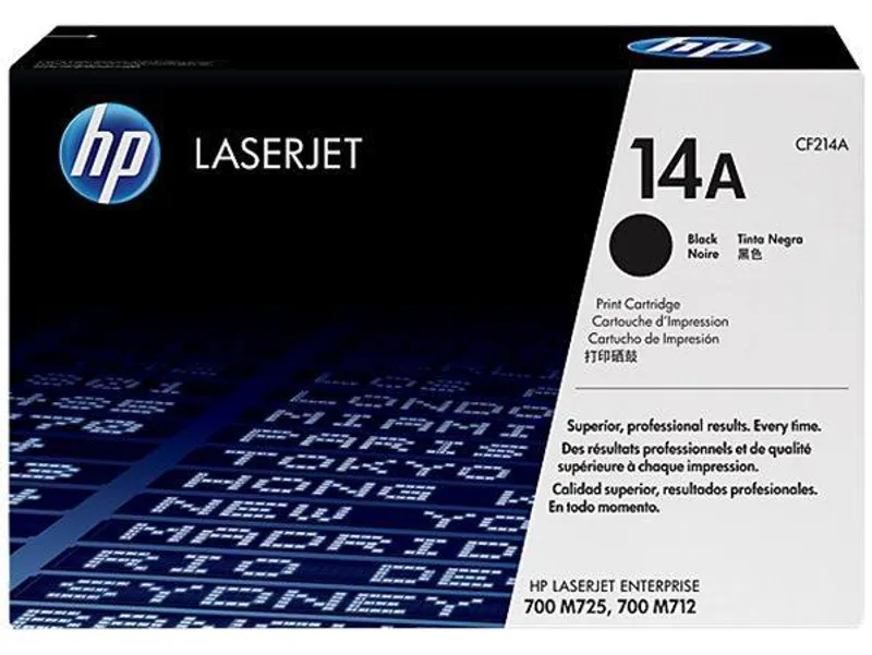 Termék főképe CF214A Toner pro LaserJet 700 M725, 700 M712 tiskárny, HP 14A černá, 10k