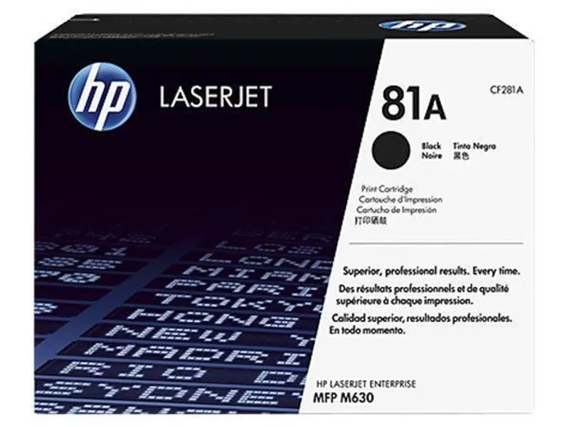 Termék főképe CF281A Toner pro LaserJet Enterprise M604n, MFP M630f tiskárny, HPčerná, 10,5tis.stránek
