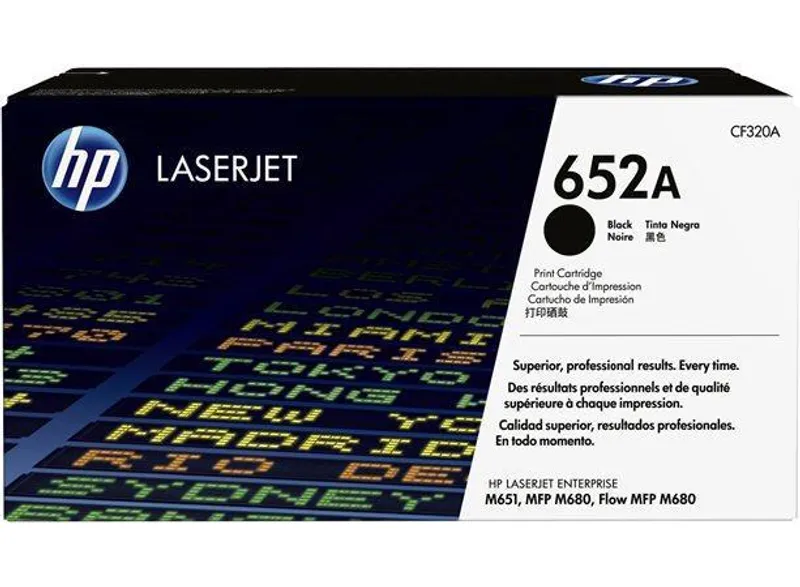 Termék főképe CF320A Toner pro ColorLaserJet Enterprise M680 tiskárnu, HP 652A černá, 11,5 tis.stran