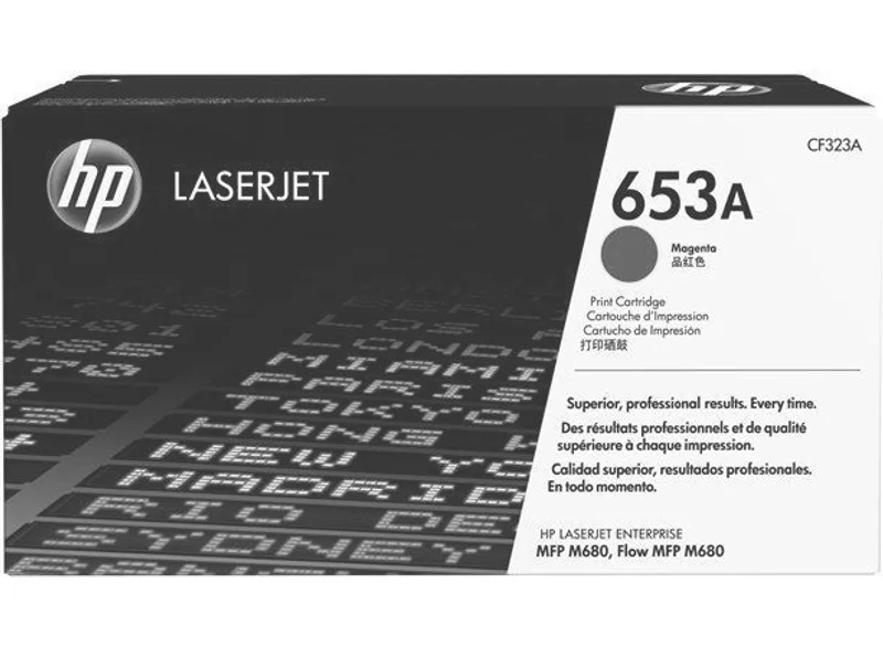 Termék főképe CF323A Toner pro ColorLaserJet Enterprise M680 tiskárnu, HP 653A magenta, 16 500