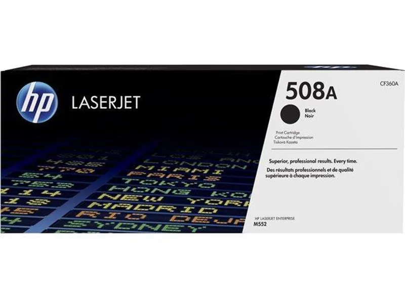 Termék főképe CF360A Toner pro Color LaserJet Enterprise M552, M553 tiskárnu, HP 508A černá 6tis.stránek